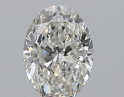 1.01CT OVAL SI2 H WH