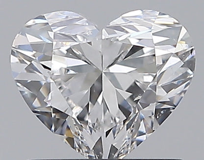0.96CT HEART SI2 E WH