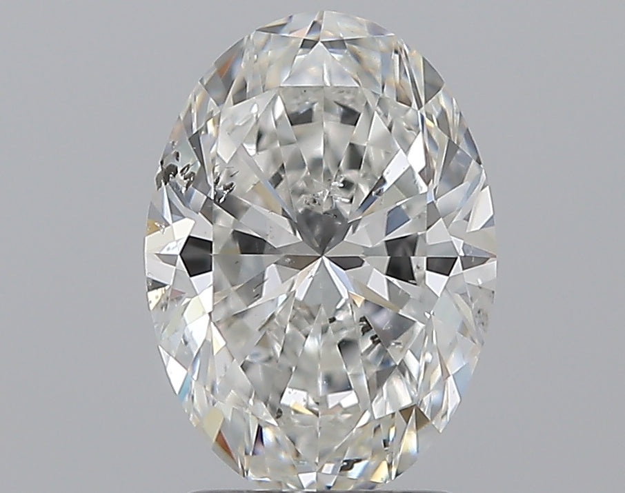 2.01CT OVAL SI2 G WH
