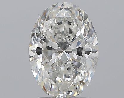 2.01CT OVAL SI2 G WH
