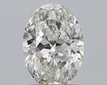 1.01CT OVAL SI2 G WH