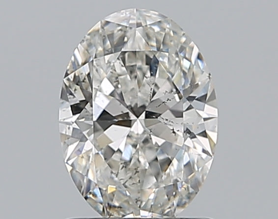 1.01CT OVAL SI2 G WH