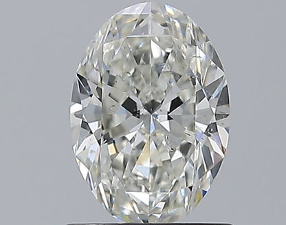 1.00CT OVAL SI2 I WH