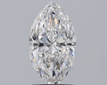 1.51CT MARQUISE SI2 D WH