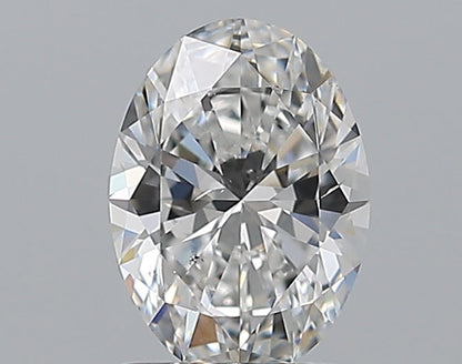 1.00CT OVAL SI1 E WH