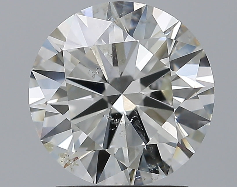 2.01CT ROUND SI2 J WH