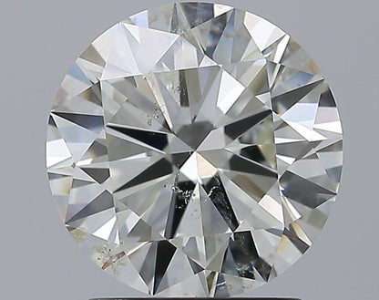2.01CT ROUND SI2 J WH