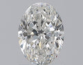 1.00CT OVAL SI2 G WH