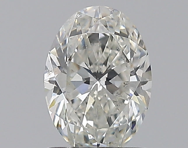 1.00CT OVAL SI2 H WH