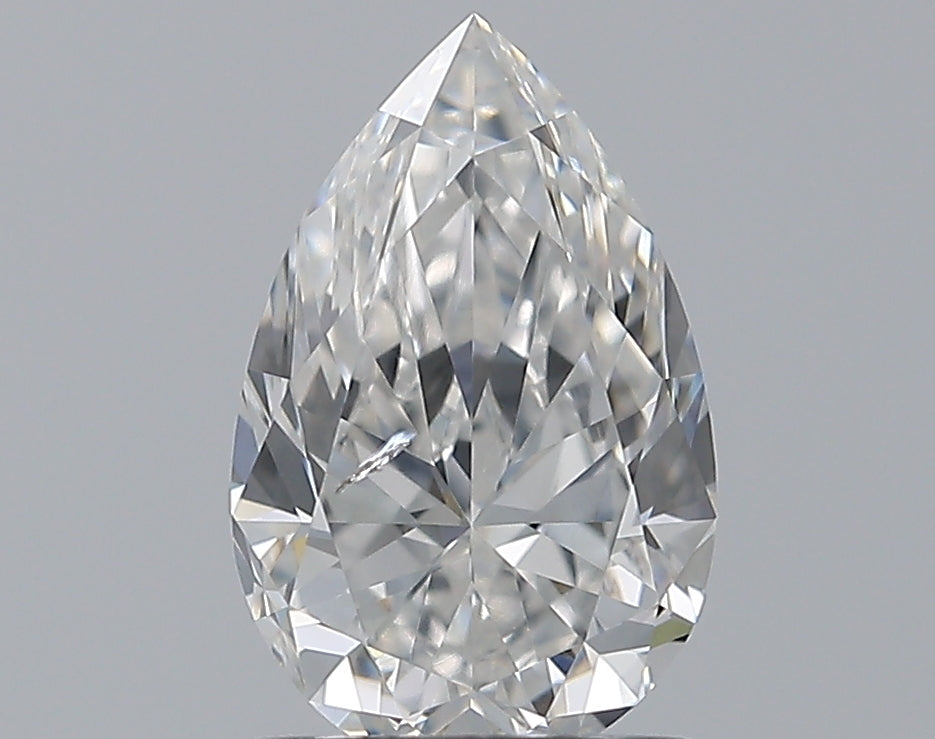 1.00CT PEAR SI2 F WH