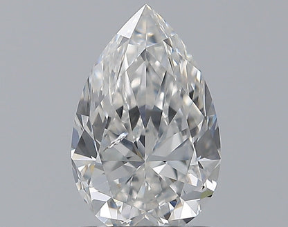 1.00CT PEAR SI2 F WH