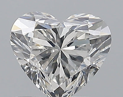 0.97CT HEART SI1 F WH