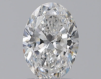1.00CT OVAL SI2 E WH