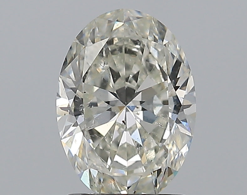 1.70CT OVAL SI2 J WH