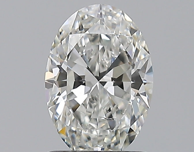 1.01CT OVAL SI1 G WH
