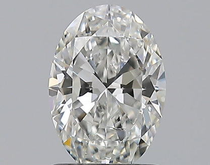 1.01CT OVAL SI1 G WH