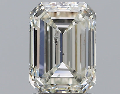 2.01CT EMERALD SI2 J WH