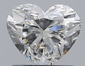 0.96CT HEART VVS2 G WH