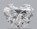 1.00CT HEART VS2 D WH