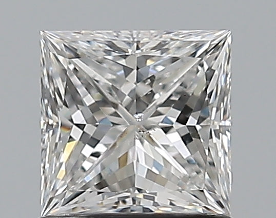1.00CT PRINCESS SI2 E WH