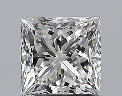 1.00CT PRINCESS SI1 F WH
