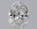 0.96CT OVAL SI1 E WH
