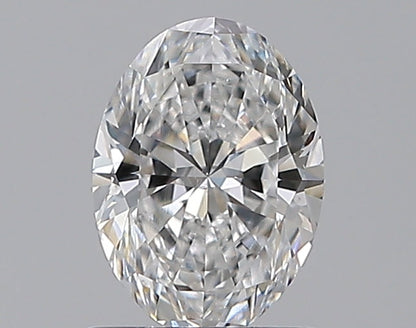 0.96CT OVAL SI1 E WH