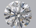 1.61CT ROUND SI1 F WH