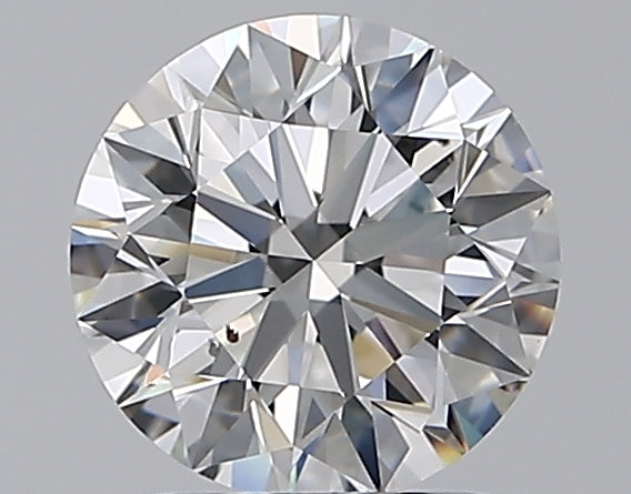 1.61CT ROUND SI1 F WH
