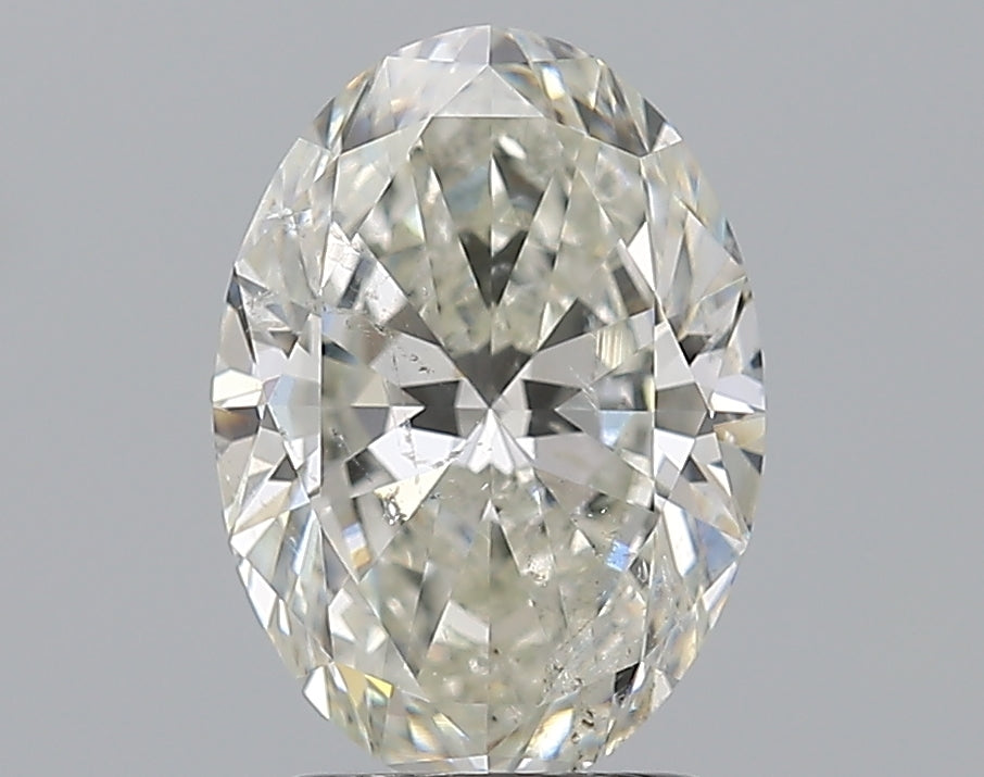 2.52CT OVAL SI2 J WH