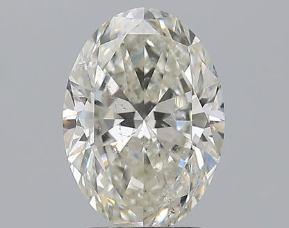2.52CT OVAL SI2 J WH