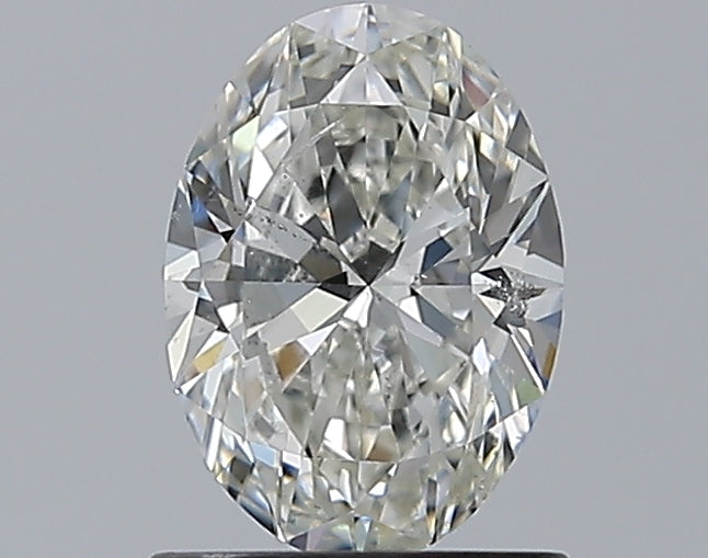 1.01CT OVAL SI2 H WH