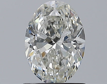 1.01CT OVAL SI2 H WH