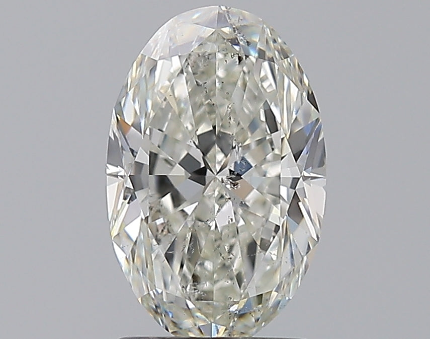 2.01CT OVAL SI2 J WH