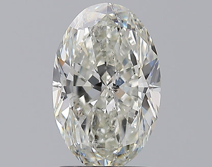 2.01CT OVAL SI2 J WH