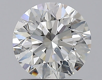 1.51CT ROUND SI1 G WH