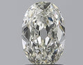 1.01CT Old Mine Oval SI1 J WH
