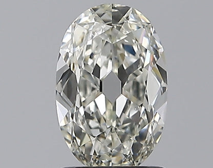 1.01CT Old Mine Oval SI1 J WH