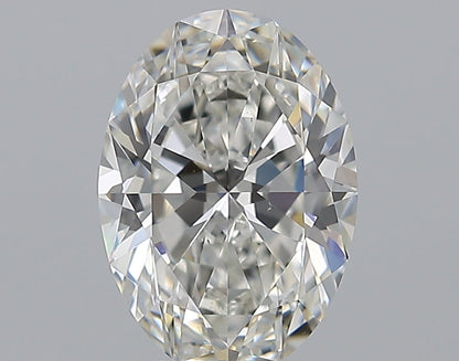 2.50CT OVAL VS2 G WH