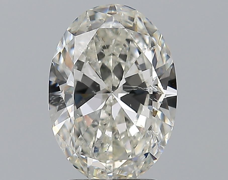 2.50CT OVAL SI2 I WH