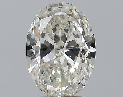 2.50CT OVAL SI2 I WH