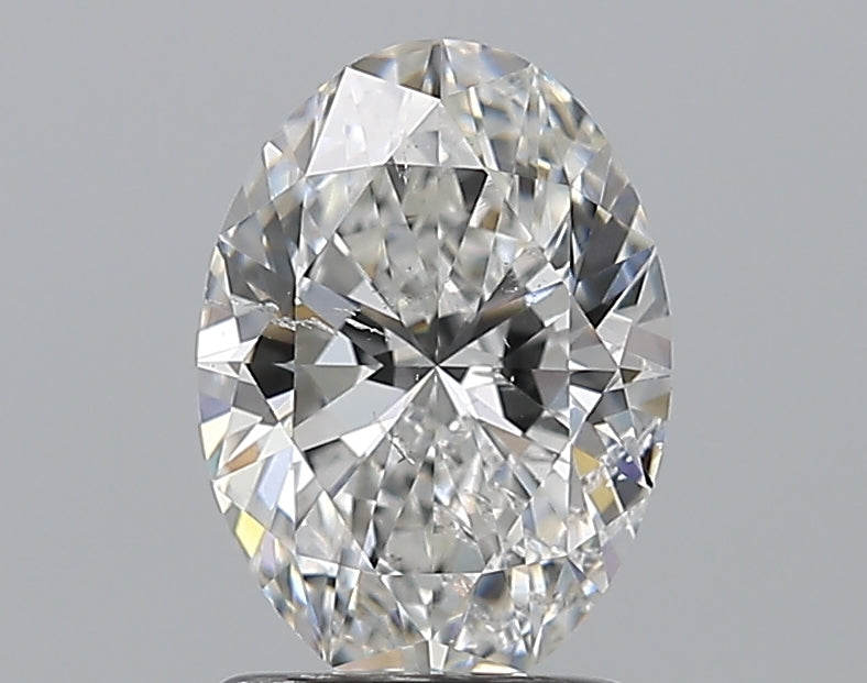 1.50CT OVAL SI2 F WH