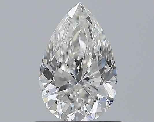0.75CT PEAR SI2 F WH
