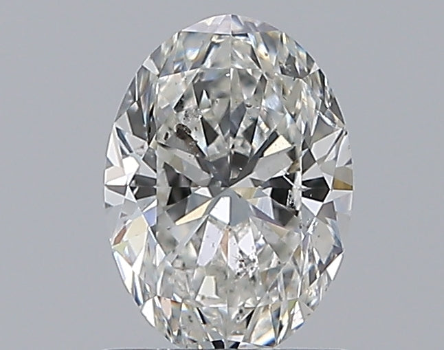 0.97CT OVAL SI2 G WH