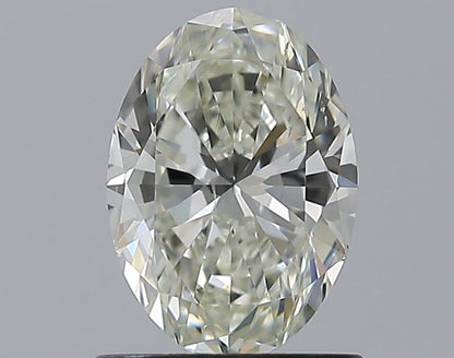 0.96CT OVAL SI2 J WH