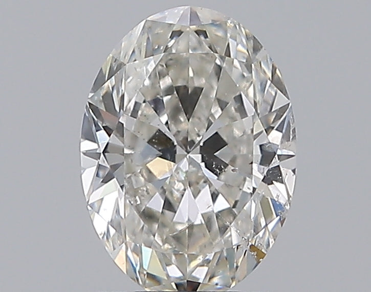 1.01CT OVAL SI2 H WH