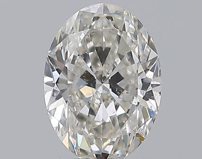 1.01CT OVAL SI2 H WH