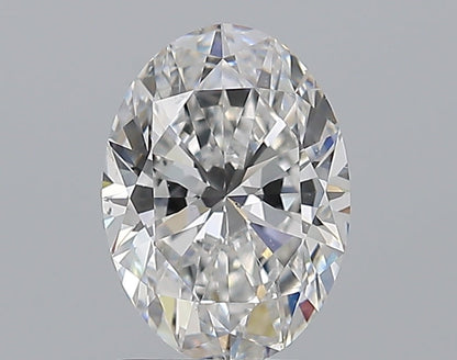 1.50CT OVAL SI1 E WH