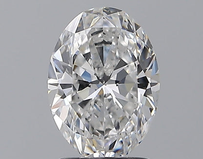 1.71CT OVAL SI1 D WH