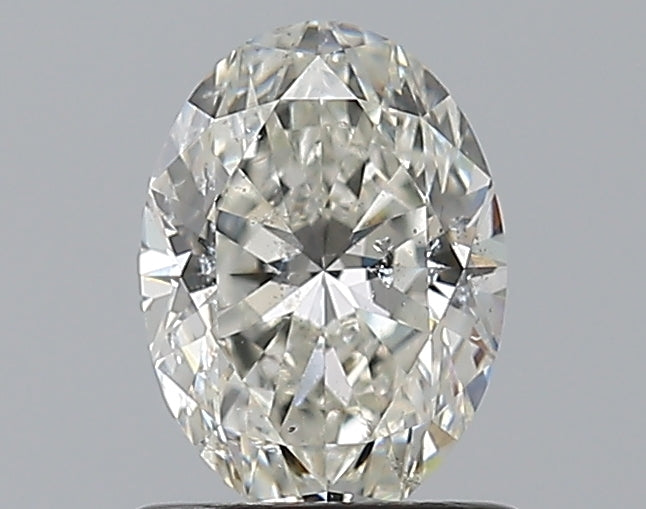 1.00CT OVAL SI2 H WH